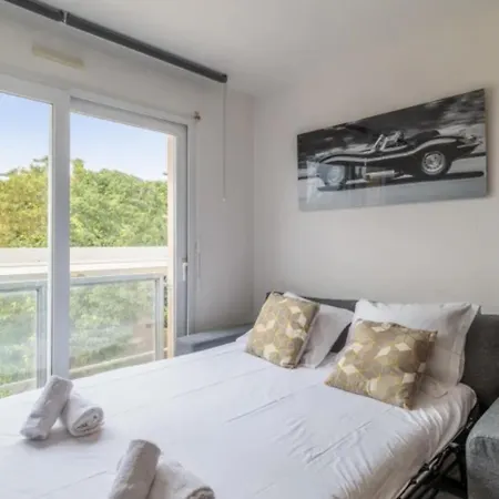 Apartment T2 Pour 4 Avec Parking
